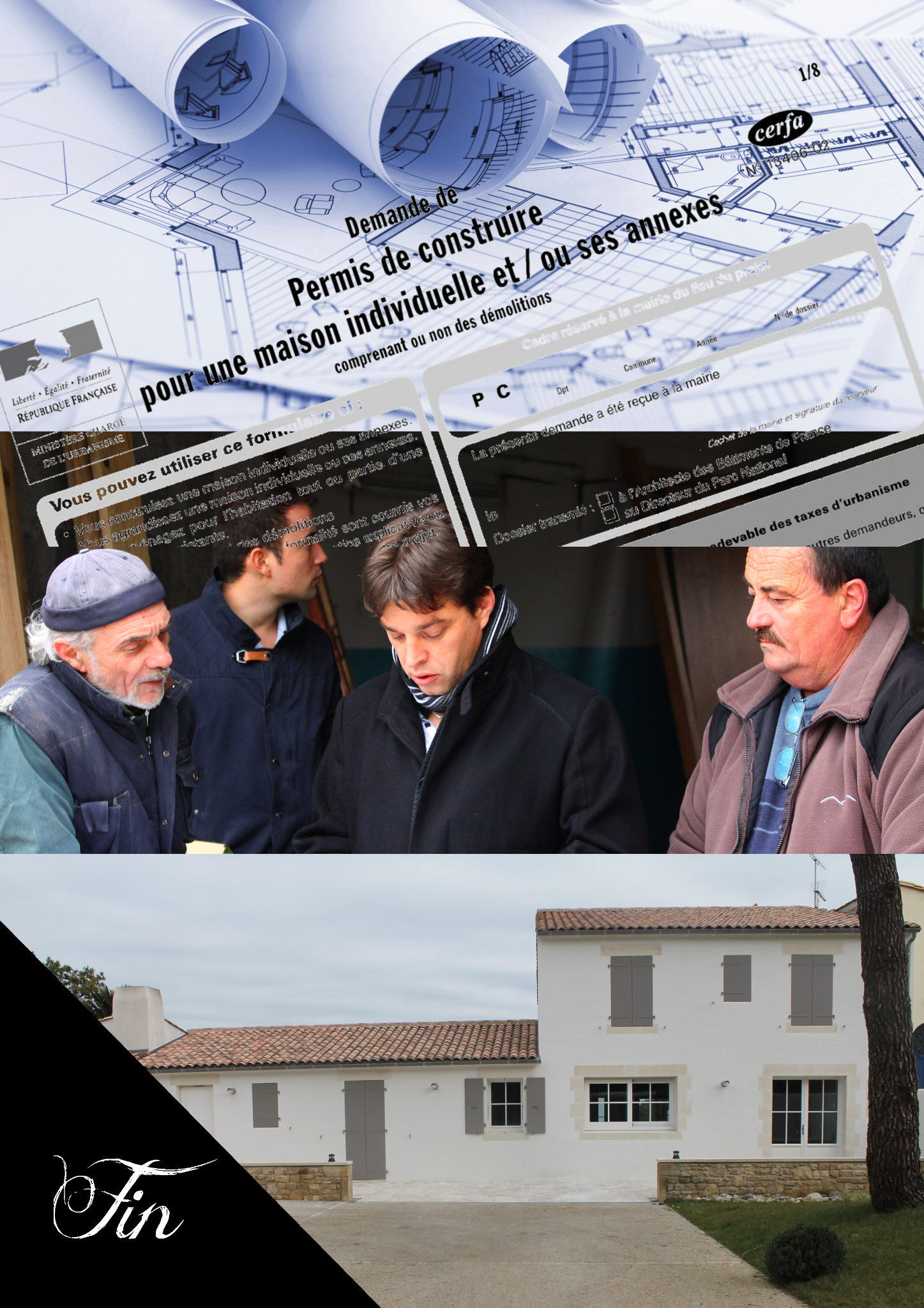 Du permis de construire à la livraison finale d’une maison suivie par l’agence Willy Bagiau